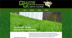 Desktop Screenshot of grazinggoatslawncare.com